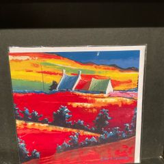 Eoin O'connor Red Landscape