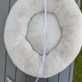 Medium size Cozy Cat or Dog Bed Beige Image 4