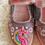 Lelli Kelly Rainbow Unicorn Dolly Shoes EU 33 Image 9