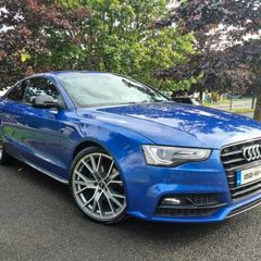 Audi A5 S-line coupe. 190bhp