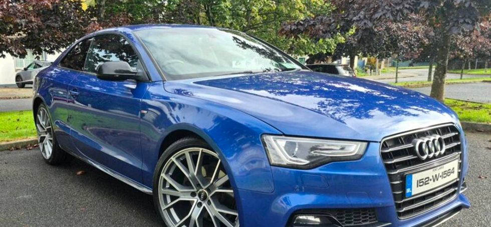 Audi A5 S-line coupe. 190bhp