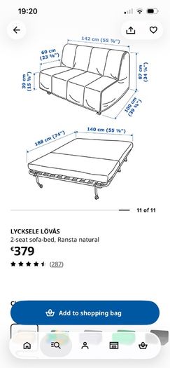 ikea sofa