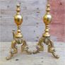 Brass Fire Set  5 piece  KAS328 Image 2