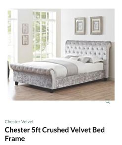 King Bed - 5ft Sleigh Bed