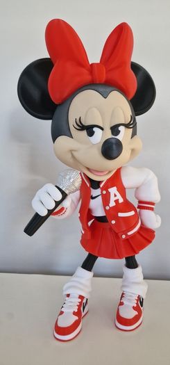 Minnie Mouse Urban Vibes Edition  Hypebeast Streetwear Star Fan Art 3D print
