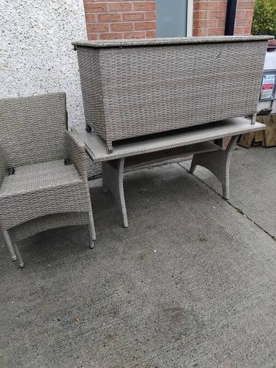 rattan garden set