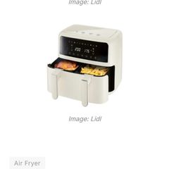 Lidl Air Fryer  Silver Crest