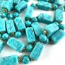 Vintage Turquoise Beaded Necklace Image 6