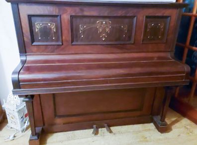 Hunt Brothers London Upright Piano - damaged keys