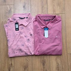 Travis Mathew Golf Polo Shirts Lot Mens 3XL
