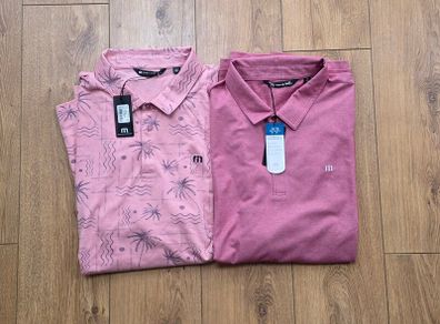 Travis Mathew Golf Polo Shirts Lot Mens 3XL