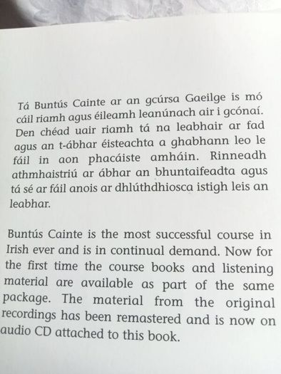 BUNTUS CAINTE, Parts 1,2,3 plus DVDs for each book, Brand new