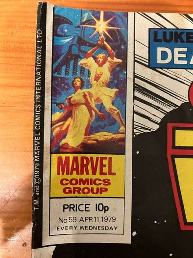 Comic: 'Star Wars Weekly' no. 59 / 1979