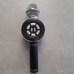 Office Supplies Karaoke Microphone Bluetooth Wireless Karaoke Microphone Portable Karaoke Player with Speaker for Smartphones and PCs Home KTV Music Singing and Recording