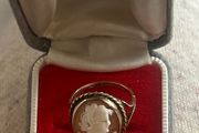 9ct Gold Cameo Ring 2.85 grams Size J