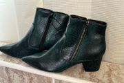 New Dark Green Ankle Boots