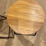 Black Metal BarStool x 2 Image 6