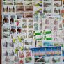 Stamps - A collection of 329 colourful Chinese stamps. Image 3