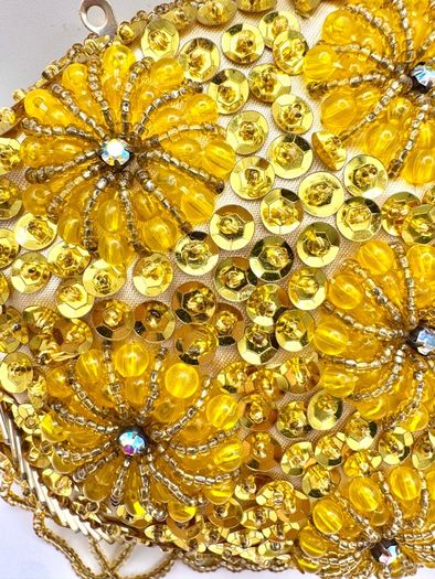 Vintage 1960's Beaded Handbag