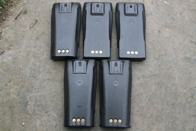 Motorola Battery PMNN4251AR and  PMNN4253AR Suitable For Motorola Walkie Talkie Battery Li-Ion (used in good working condition)