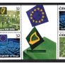 1994 Ireland Parliamentary Democracy Anniversaries Commemorative Stamps Booklet Mint Never Hinged  (MNH) inc. photos of panes. Hibernian HB47. Image 2