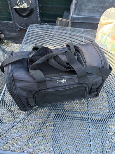 Nobby Black Pet Carrier Bag
