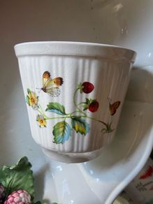 17 Vintage JAMES KENT Pottery Floral Wild Strawberries Planter 11x14cm VGC - Picture 1 of 17 Vintage JAMES KENT Pottery Floral Wild Strawberries Planter 11x14cm VGC - Picture 2 of 17 Vintage JAMES KENT Pottery Floral Wild Strawberries Planter 11x14cm VGC 