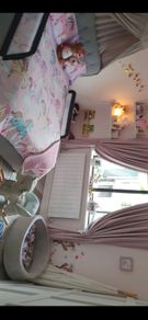 Pink Curtains