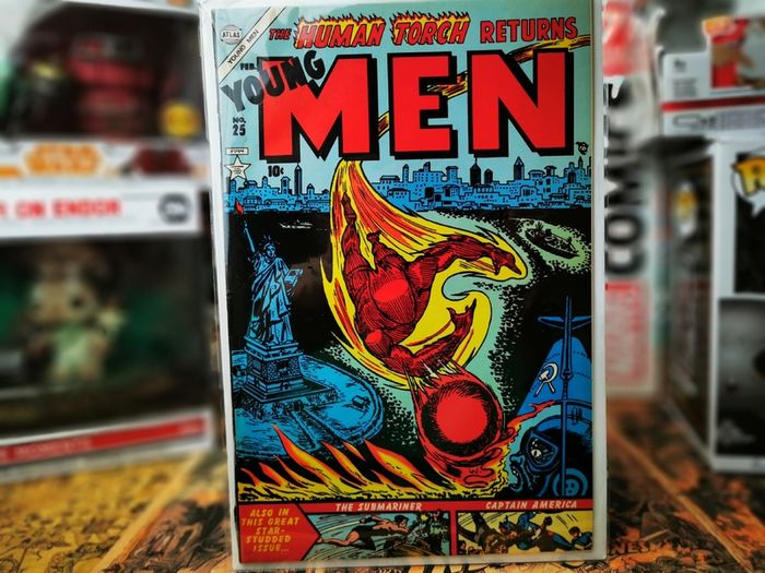 Young Men ! Issue #25 ! STAN LEE ! 1994 Marvel Vintage Pack Edition !