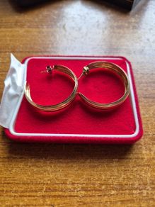 Vintage Golden Tone Earrings