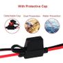 Charger Cable For Motorcycle Battery Terminal To SAE Quick Extension Cable With 10A Fuse O Connector Battery Charger Adapter Image 5