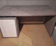 Desk with storage