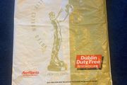 Vintage 90's "Aer Rianta", Roches Stores and Clerys Plastic Carrier Bags 15 euroEACH
