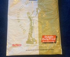 Vintage 90's "Aer Rianta", Roches Stores and Clerys Plastic Carrier Bags 15 euroEACH