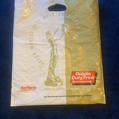 Vintage 90's "Aer Rianta", Roches Stores and Clerys Plastic Carrier Bags 15 euroEACH