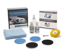Glass Polish 31016 | DIY Headlights and Tail-Lights Restoration Kit - Removes Scratches and Restores Dull, Faded, Discoloured Car Headlights and Tail-Lights