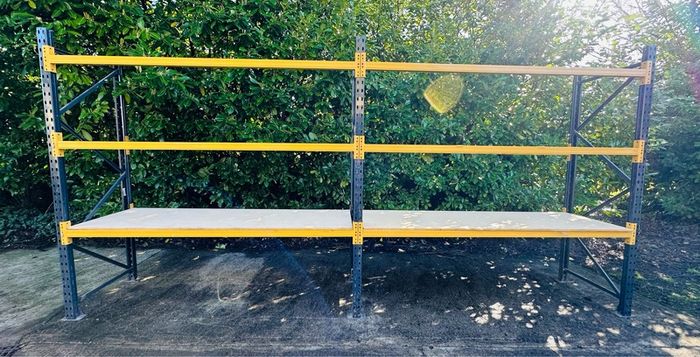 Pallet Racking - Dexion - With Boards - Like New - Large Quantity Available
