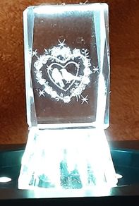 glass etched blocks