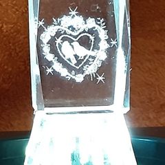 glass etched blocks