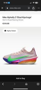Nike alpha fly 3 'Eilud kipchoge' carbon plate