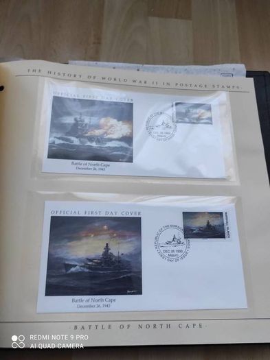 The History of World War II in the postage stamps