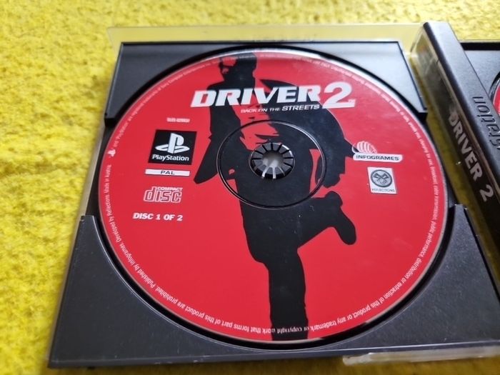 Driver 2 PlayStation1 Ps1 PlayStation2 Ps2 Games Original