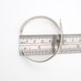 Modernist Sterling Silver Bangle, Full British Hallmarks Image 8
