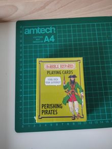 Horrible Histories Perishing Pirates  Playing Cards