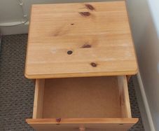 Small bed side locker.