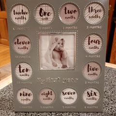 Babies Metal Photo Frame (used)