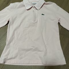 Lacoste pink t-shirt - size 36 (6)