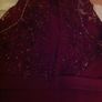Beautiful burgundy long debs dress or bridesmaids dress. Image 10