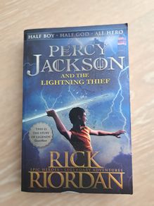 Book Percy Jackson Rick Riordan Fantasy Mythology Kids Children