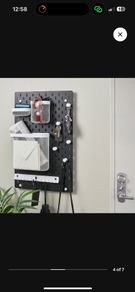 Ikea pegboard and accessories